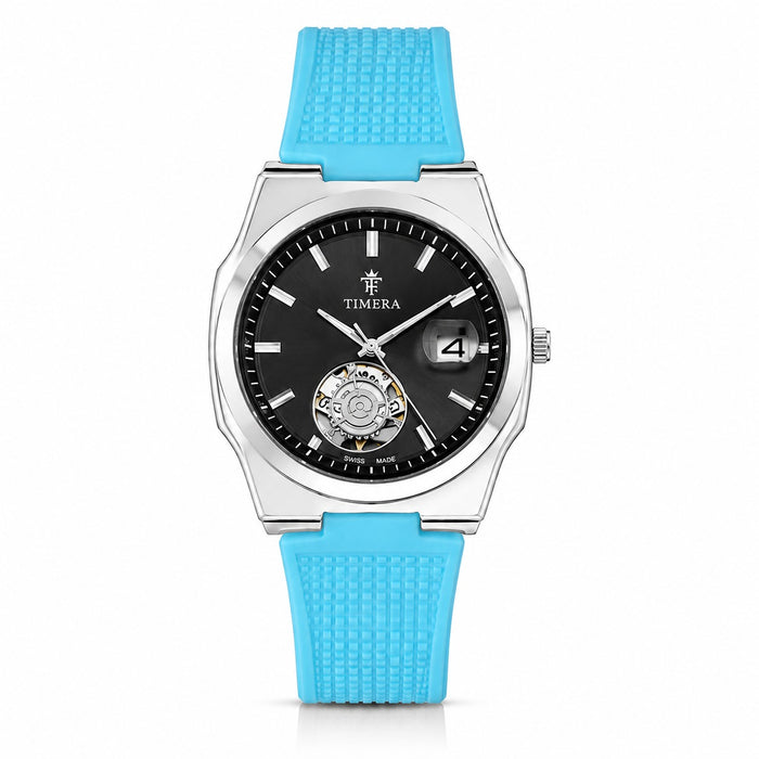 Timera Azure Automatic Watch | Sky Blue Luxury Timepiece