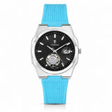 Timera Azure Automatic Watch | Sky Blue Luxury Timepiece